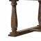 Homeroots 84" Brown Solid Wood Trestle Base Dining Table 318902 - alternate 2