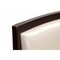 Leisuremod Madera High Back Leather Dining Chair, Aluminum Wood-Look Frame MCAWN-18PW - alternate 2