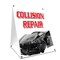 Signmission Collision Repair, 36 Inch x 24 Inch A-frame Yard Sign, Plastic Sign SBC-2436-Collision Repair - alternate 1