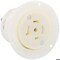 Leviton Locking Receptacle, L23-20R, 20 A, 347/600V AC, Three Phase, 4 Pole, Flush Mount, Screw Terminals 2546 - alternate 1