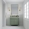 James Martin Vanities Brittany 36" Single Vanity, Smokey Celadon, w/ 3 CM Siberian Silestone Top 650-V36-SC-3SFR - alternate 2