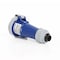 Leviton Pin & Sleeve Connector, 30 A, 250V AC, Three Phase, 3 Pole, IEC Grounding, NEMA 3R, 4X, 6P, 12 430C9WLEVPIA - alternate 2