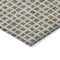Homeroots 8' Brown Taupe And Ivory Round Geometric Washable Indoor Outdoor Area Rug 583272 - alternate 2