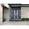 Vdomdoors Steel Double Doors Deux 1717 Gray Graphite 2 Sidelight Exterior Windows Stainless Inserts Single Mo DEUX1717DEXD-GRE-RH-W12+72+12 x H80 - alternate 3