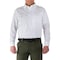 First Tactical Long Sleeve Shirt, 35% Cotton, 65% Polyester, Button, Zipper, 2 Pocket(s), White, S 111011 - alternate 1