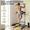 Squatz Power Tower Pull Up Station with Free Standing Pull Up Bar, Multi-Grip Workout Frame with 6, Black SQPTOWER-2 - alternate 2