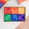 Connetix Magnetic Tiles Rainbow Square Pack, 42-Piece Set CT-R-00042-SQ - alternate 2