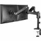 Rocstor ERGOREACH EP9 PREMIUM DUAL ERGONOMIC MONITOR ARM, C-CLAMP & GROMMET - SUPPORTS Y10N013-B1 - alternate 3