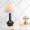 Jonathan Y Copenhagen 29" Ceramic/Metal LED Table Lamp, Navy/Brass JYL6207A - alternate 2