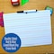 Flipside 9 x 12 Two Sided Red & Blue Ruled/Dry Erase with attached marker Class Pack 12 19134 - alternate 2
