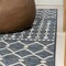 Jonathan Y Zana Modern Geometric Moroccan Reversible Machine-Washable Navy/Cream 5 ft. x 8 ft. Area Rug SVH110A-5 - alternate 2