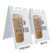 Signmission Iced Coffee, A-Frame & 2 Decals Installed, Heavy-Duty Plastic Frame SBHD-D-2436-Iced Coffee - alternate 2