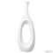 Uniquewise 44-Inch Frosted White Fiberglass Tall Floor Vase - Decorative Vase for Modern Home Decor QI004677.L - alternate 2