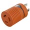 Ac Works Plug Adapter, L6-20R, L6-30P, L6-20P, 0 ft., Orange ADL630L620 - alternate 1