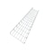 Kable Kontrol Wire Mesh Cable Tray - 8 in W x 6 in D x 10 ft L - Electro-Zinc Plated Steel - Chrome Finish, 42PK KK-8X6X10-EZ-42 - alternate 1