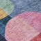 Homeroots 3' X 5' Green Copper And Pink Abstract Washable Indoor Outdoor Area Rug 604476 - alternate 3