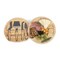 Picnic Time Family Of Brands NCAA Cal State Fullerton Titans Circo Cheese Board and Knife Set - Charcuterie Board Set 854-00-505-983-0 - alternate 2