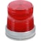 Edwards Signaling Warning Light, Red, LED, 24V DC, 65 FPM, 3 3/4 in Dia., Surface 105XBRMR24D - alternate 1