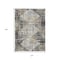 Homeroots 10' X 14' Black And Ivory Geometric Washable Indoor Outdoor Area Rug 631992 - alternate 2