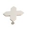 Apollo Tile Seville 5 x 5 in. Matte Light Gray Porcelain Cross Wall and Floor Tile 5.31 sq ft/case, 34PK TNG88CRGRYA - alternate 2
