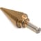 Neiko Titanium Step Drill Bit, High-Speed Alloy-Steel Bit, 10 Step Sizes from 3/16 Inch to 7/8 Inch 10185A - alternate 2
