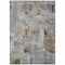 Homeroots 10' X 14' Gray Ivory And Brown Abstract Washable Indoor Outdoor Area Rug 596871 - alternate 2