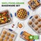 Nutrichef 6-Piece Nonstick Bakeware Set NCSBSG36 - alternate 2