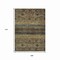 Homeroots 9' X 12' Gray Gold And Brown Medallion Washable Indoor Outdoor Area Rug 615906 - alternate 2