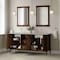 James Martin Vanities Kinnsden 72" Double Vanity, Sable Oak w/ 3 CM Eternal Jasmine Pearl Silestone Top D680-V72-SBK-3EJP - alternate 2