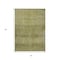Homeroots 5' X 8' Artichoke Green And Ivory Geometric Washable Indoor Outdoor Area Rug 630484 - alternate 2