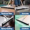 Dsv Standard Garage Floor Squeegee 18 in, Neoprene Blade Asphalt Squeegee, Taper Pole Connection 87318-Z - alternate 2