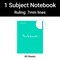 Miquel Rius Emotions 1-Subject Notebook, Turquoi, PK 5 48274CS - alternate 2
