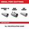 Milwaukee Tool SAWZALL Metal Cutting Bi-Metal Reciprocating Blade Set (16-Piece), PK16 49-22-1216 - alternate 2