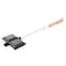 Megachef 8.26 Inch Cast Iron Pie Iron Outdoor/Camping Cookware with Long Handle 750124344M - alternate 2