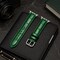 Elegani Alligator-Embossed Leather Watch Replacement Band Compatible with Apple Watch 41mm, Green LSHQ-GRN-41mm - alternate 2