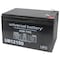 Upg Sealed Lead Acid Battery, 12 V, 15Ah, UB12150, F2 Faston Tab Terminal, AGM Type 40672 - alternate 1