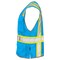 Dome75 Hi-Vis Safety Vest 4X/5X Class Non-ANSI/Enhanced Visibility , Zipper 6 Pockets, 2 Mic Tab DV2183 - alternate 2