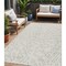 Homeroots 5' X 8' Ivory And Brown Polka Dot Washable Indoor Outdoor Area Rug 599053 - alternate 1