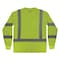 Ergodyne S Lime Class 3 Essential Hi-Vis Long Sleeve Shirt 8368 - alternate 2
