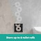 Hansgrohe XtraStoris Original Recessed Toilet Paper Holder with Storage & Tileable Door in Matte Black 56058670 - alternate 2
