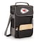 Picnic Time Family Of Brands NFL Kansas City Chiefs - Duet Wine & Cheese Tote 623-04-175-164-2 - alternate 1