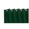 Homeroots 72" Dark Green Vinyl Shower Curtain Liner 548972 - alternate 2