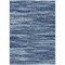 Homeroots 10' X 14' Blue And Navy Blue Abstract Washable Indoor Outdoor Area Rug 613084 - alternate 2