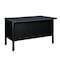 Regency Mesa Steel Single Pedestal Teacher's Office Desk 48in x 30in - Grey Top, Black Base 66348SPGYBK - alternate 2