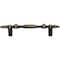Hardware Resources Elements Kingsport 4-3/8'' Overall Length Brushed Antique Brass Baroque Cabinet Pull 1018-AB - alternate 2