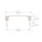 Richelieu 5 1/16-inch (128 mm) Center to Center Brushed Nickel Contemporary Cabinet Pull BP7345128195 - alternate 2