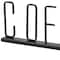 Homeroots 5" Black Metal Coffee Tabletop Sign 392499 - alternate 1