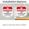 Signmission No Trespassing Shield Sign I Own Firearm, 12 inch X 12 inch, Vinyl Decal, 2PK SHI-D-2PACK-12-422 - alternate 3