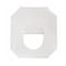 Hospeco Health Gards Toilet Seat Covers, Half-Fold, White - Case of 1000 HG-1000 - alternate 2