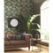 York Wallcoverings Nouveae Damask Green Wallpaper Sample CA1566SAM - alternate 3
